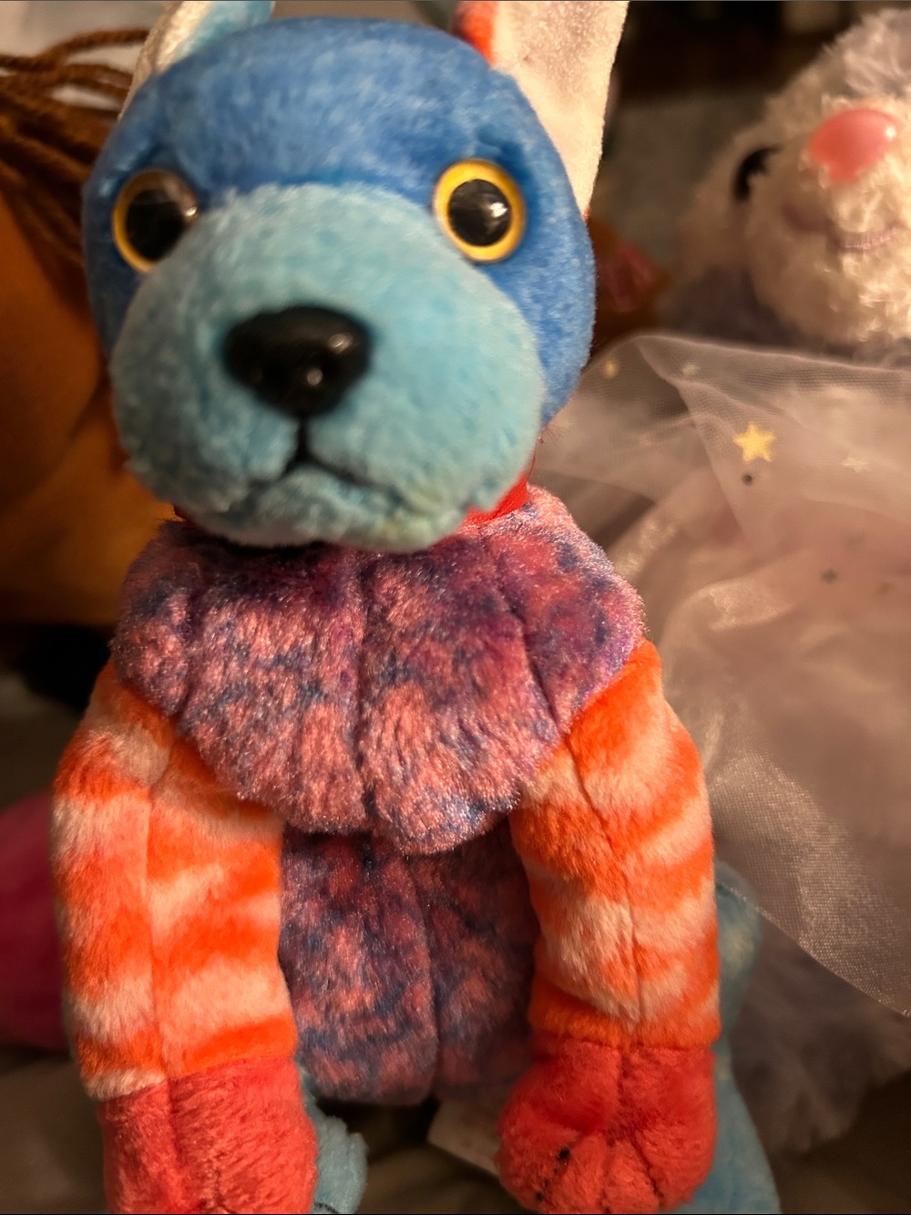 TY’s Beanie Baby Hodge Podge 2002 Plush Dog EUC